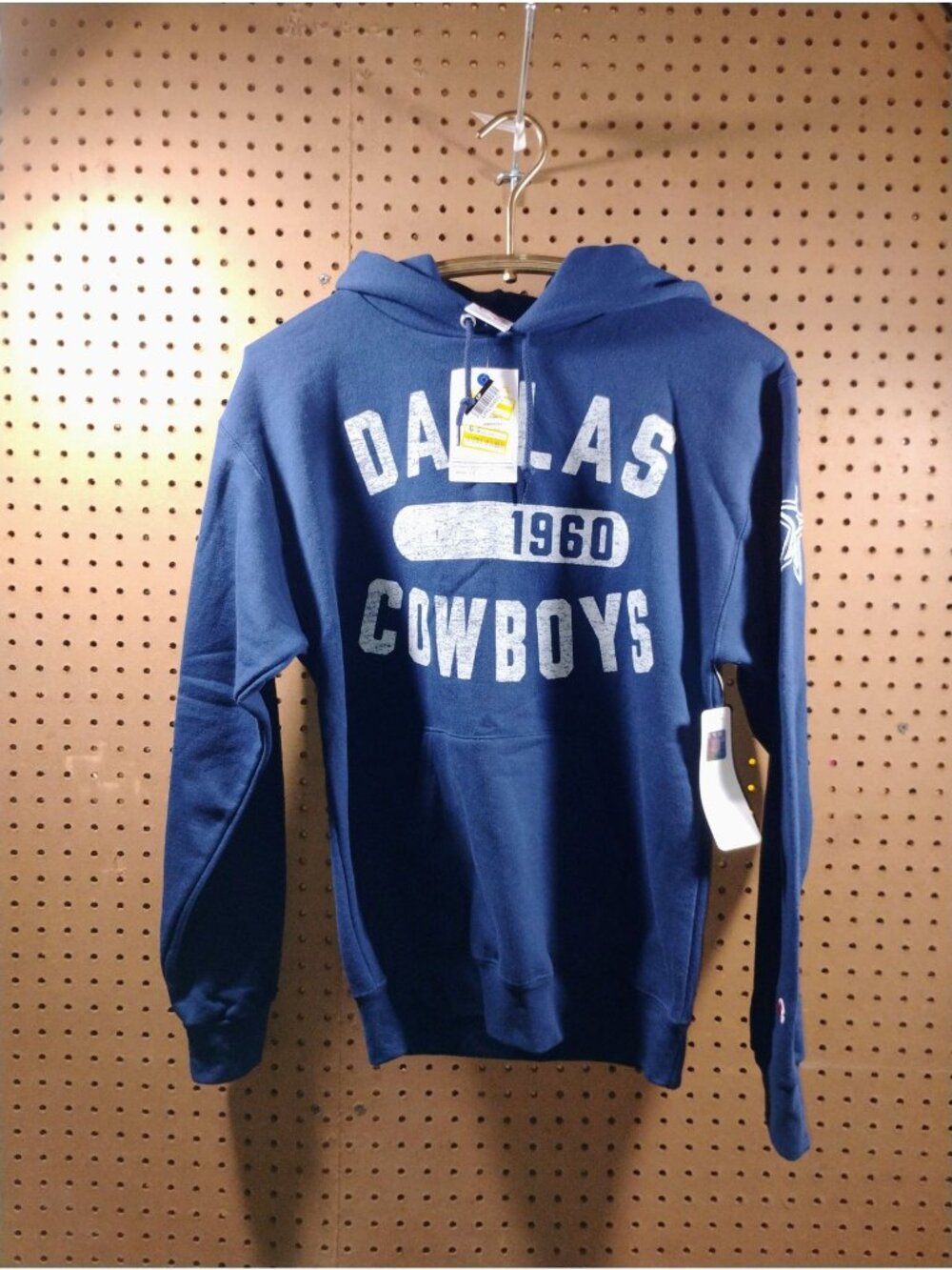 Dallas Cowboys 1960 Hoodie Champion NFL Team Apparel Navy Men S